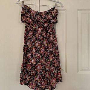 Flower print dress